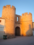 Stadttor,Plaza de Espana,Pferdeschwemme  (Belmonte)