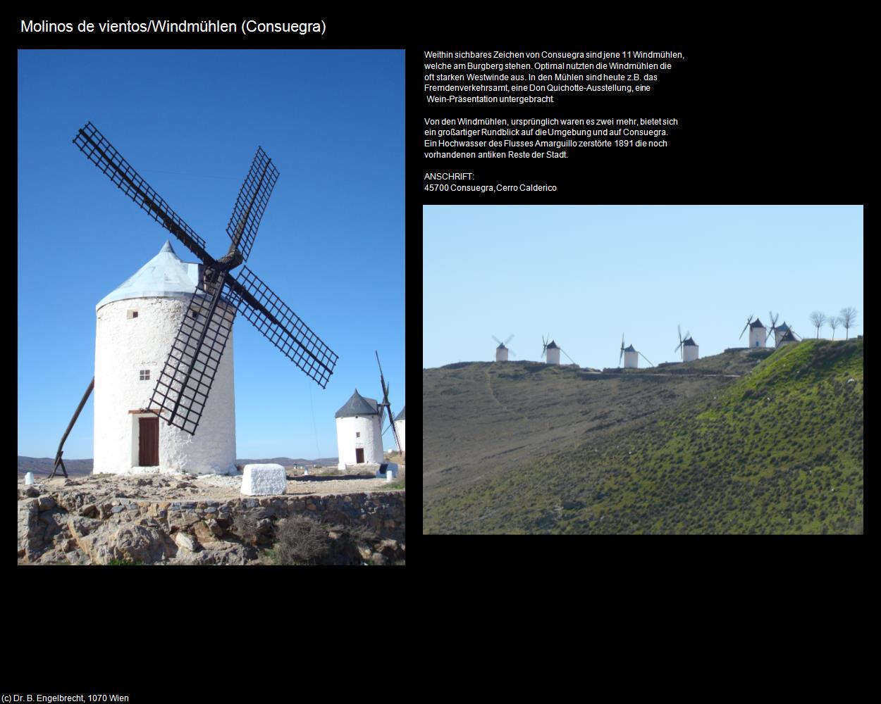 Windmühlen (Consuegra) in KASTILIEN-LA MANCHA