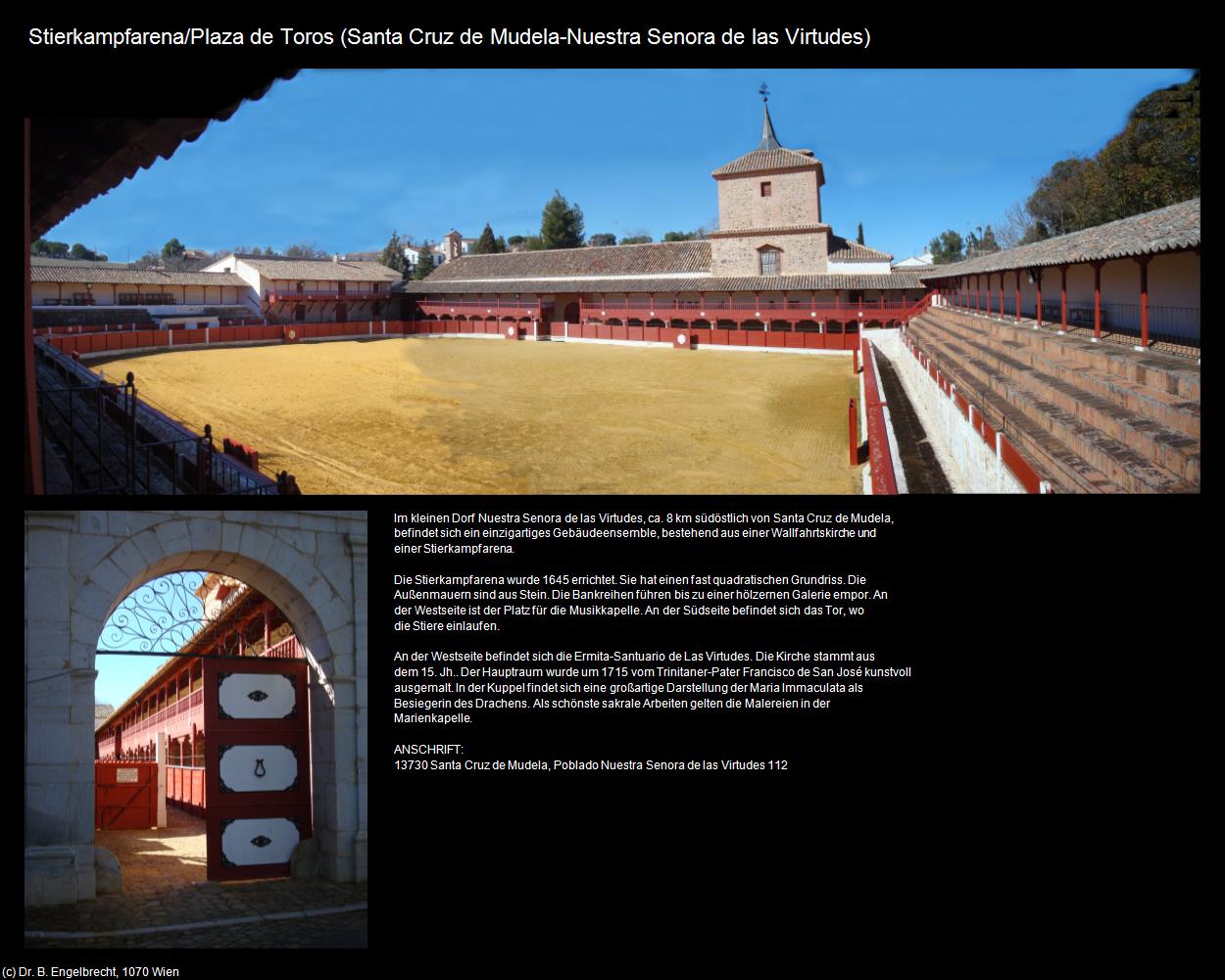 Stierkampfarena (Nuestra Senora de las Virtudes) (Santa Cruz de Mudela) in KASTILIEN-LA MANCHA