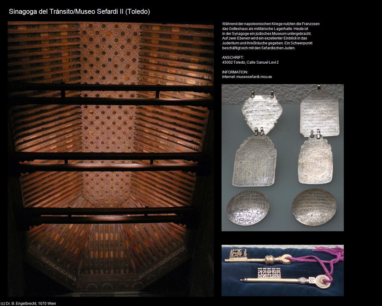 Sinagoga del Tránsito/Museo Sefardi II (Toledo ) in KASTILIEN-LA MANCHA
