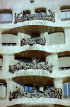 Gaudi-Stilelemente: Fenster II  (Barcelona)