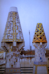 Gaudi-Stilelemente: Schornsteine (Barcelona)