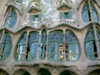 Gaudi-Stilelemente: Fenster II  (Barcelona)