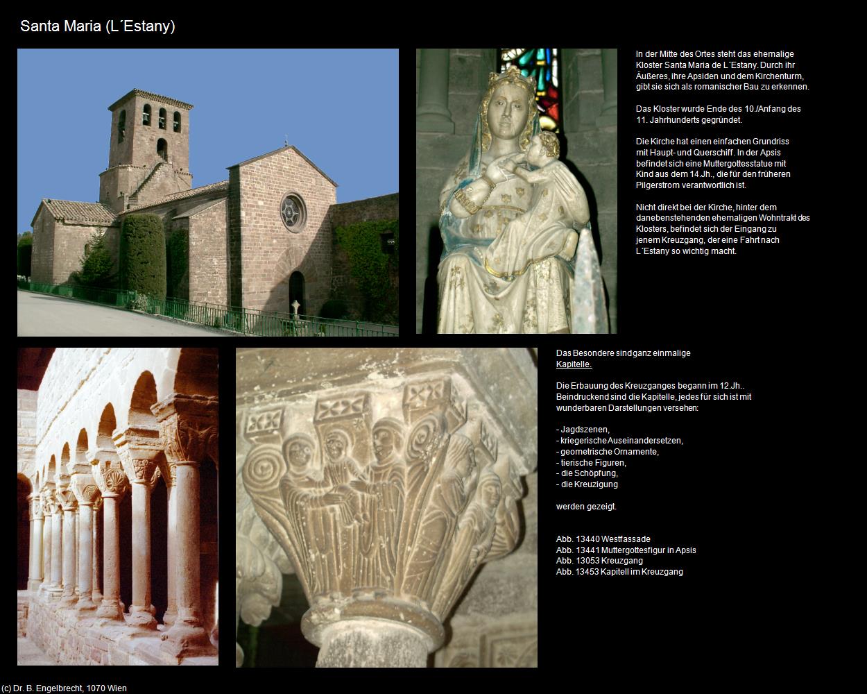 Santa Maria de L‘Estany (L‘Estany) in Kulturatlas-SPANIEN-KATALONIEN(c)B.Engelbrecht