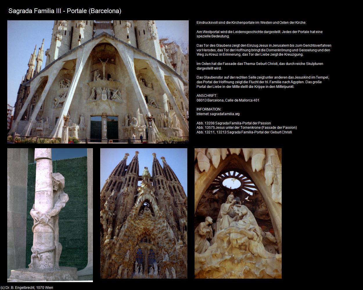 Sagrada Familia III (Barcelona) in KATALONIEN