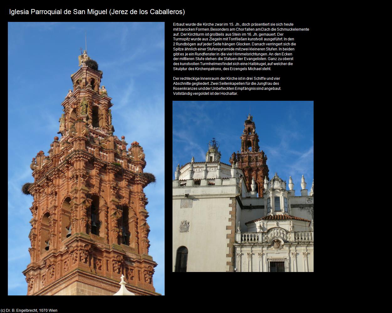 Iglesia Parroquial de San Miguel (Jerez de los Caballeros) in EXTREMADURA