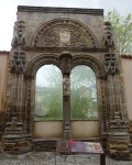 Portal der Hospitalkirche de Santa Escolastica (Avila (ESP-CL))