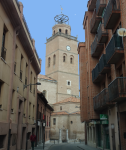 Plaza Mayor mit Colegiata de San Antolin (Medina del Campo (ESP-CL))