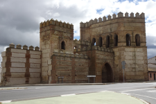 Stadtmauer mit Puerta de Cantalpiedra (Madrigal de las Altas Torres (ESP-CL))