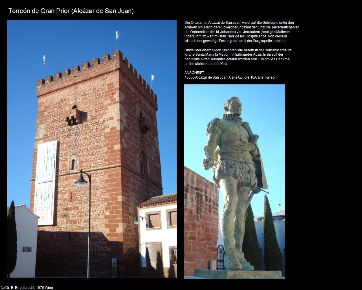 Torreón de Gran Prior (Alcázar de San Juan (ESP-CM)) in Kulturatlas-SPANIEN-MITTE