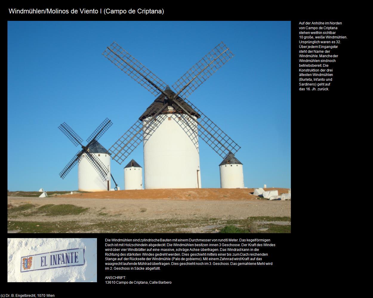 Windmühlen I (Campo de Criptana (ESP-CM)) in Kulturatlas-SPANIEN-MITTE