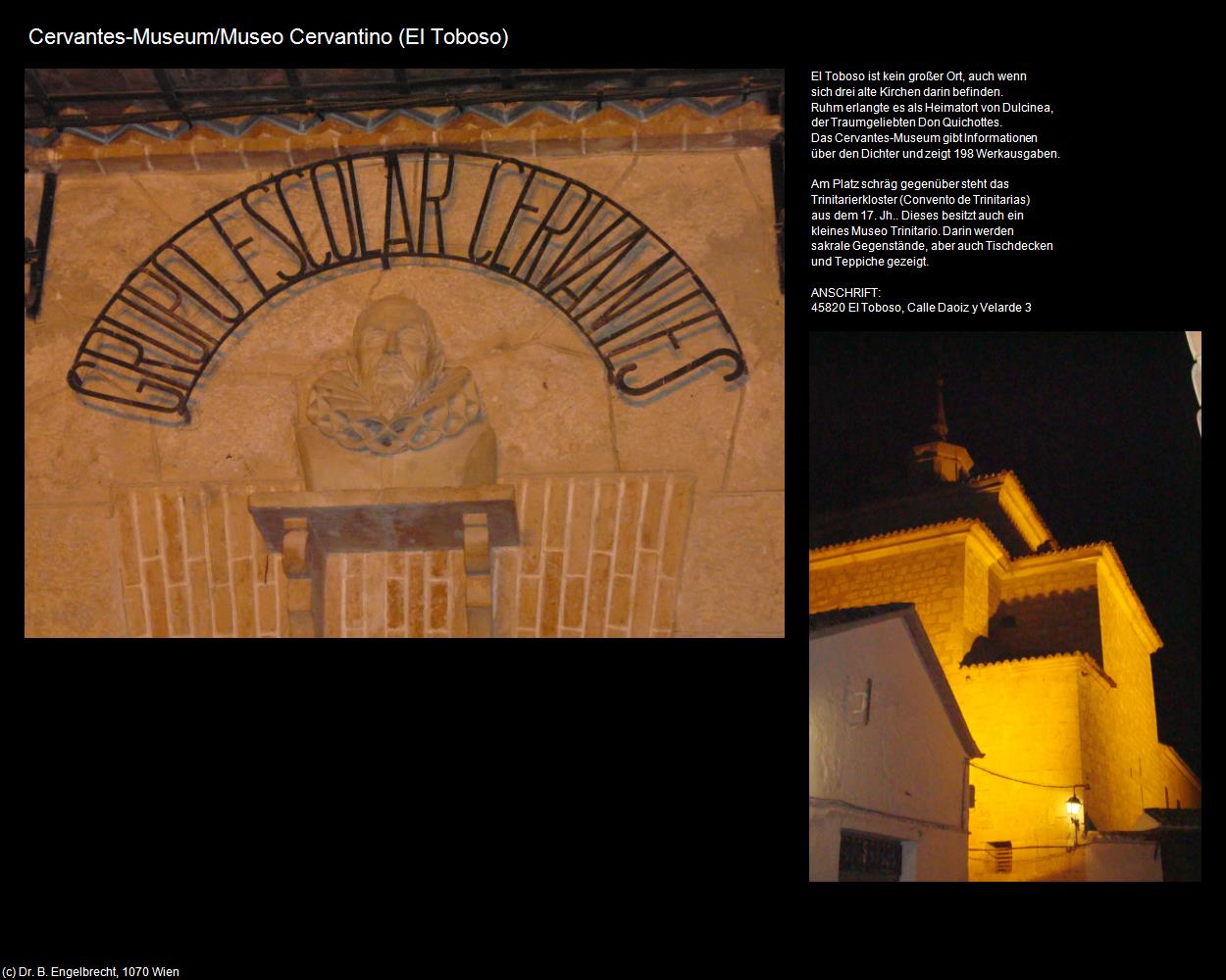 Cervantes-Museum (El Toboso (ESP-CM)) in Kulturatlas-SPANIEN-MITTE