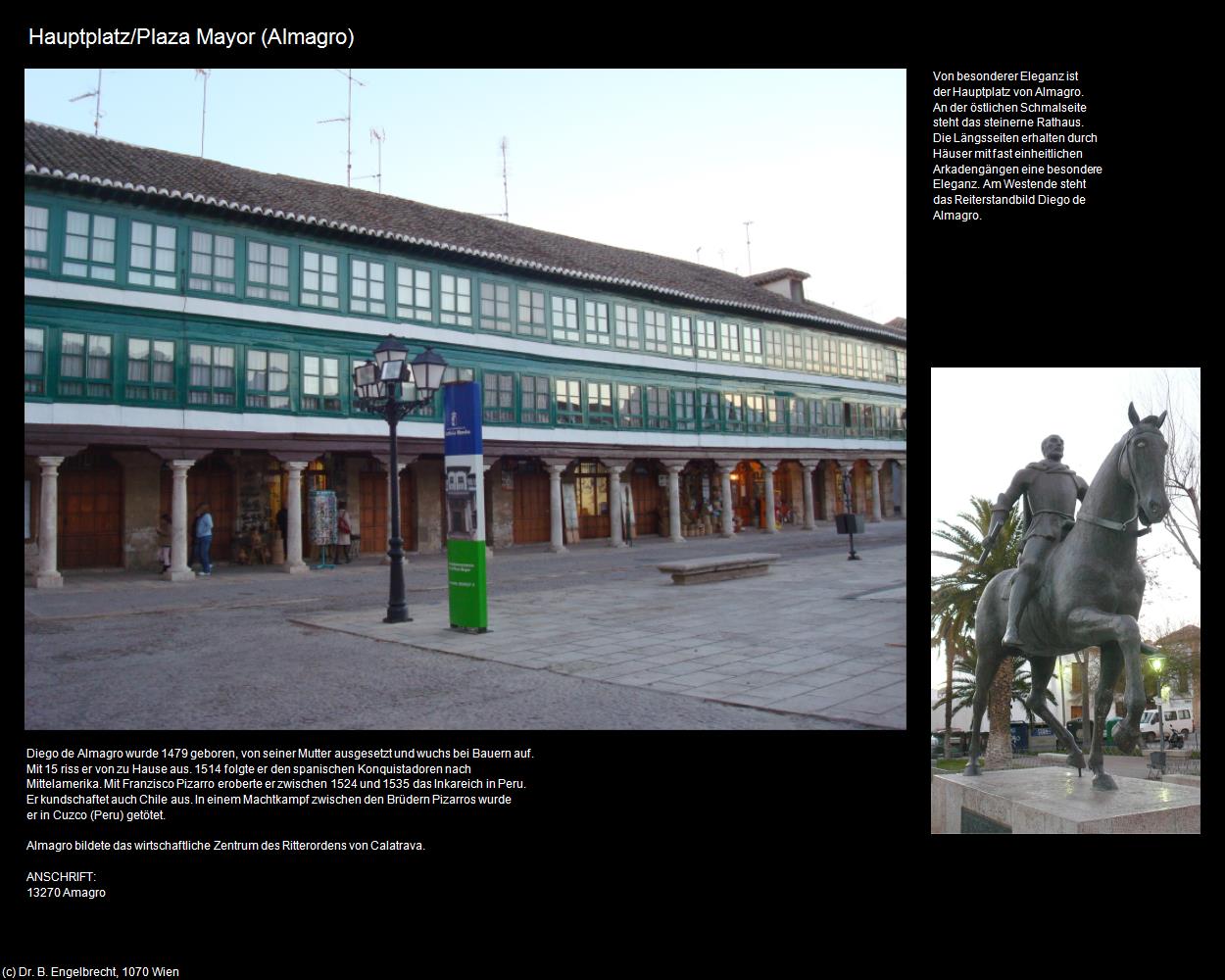 Plaza Mayor  (Almagro (ESP-CM)) in Kulturatlas-SPANIEN-MITTE