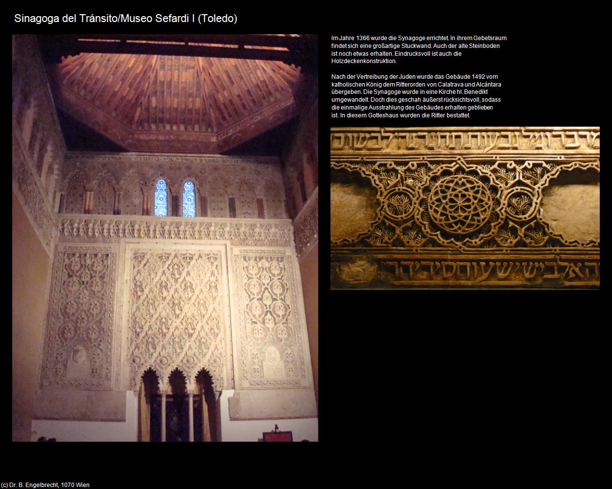 Sinagoga del Tránsito/Museo Sefardi I (Toledo (ESP-CM) ) in Kulturatlas-SPANIEN-MITTE