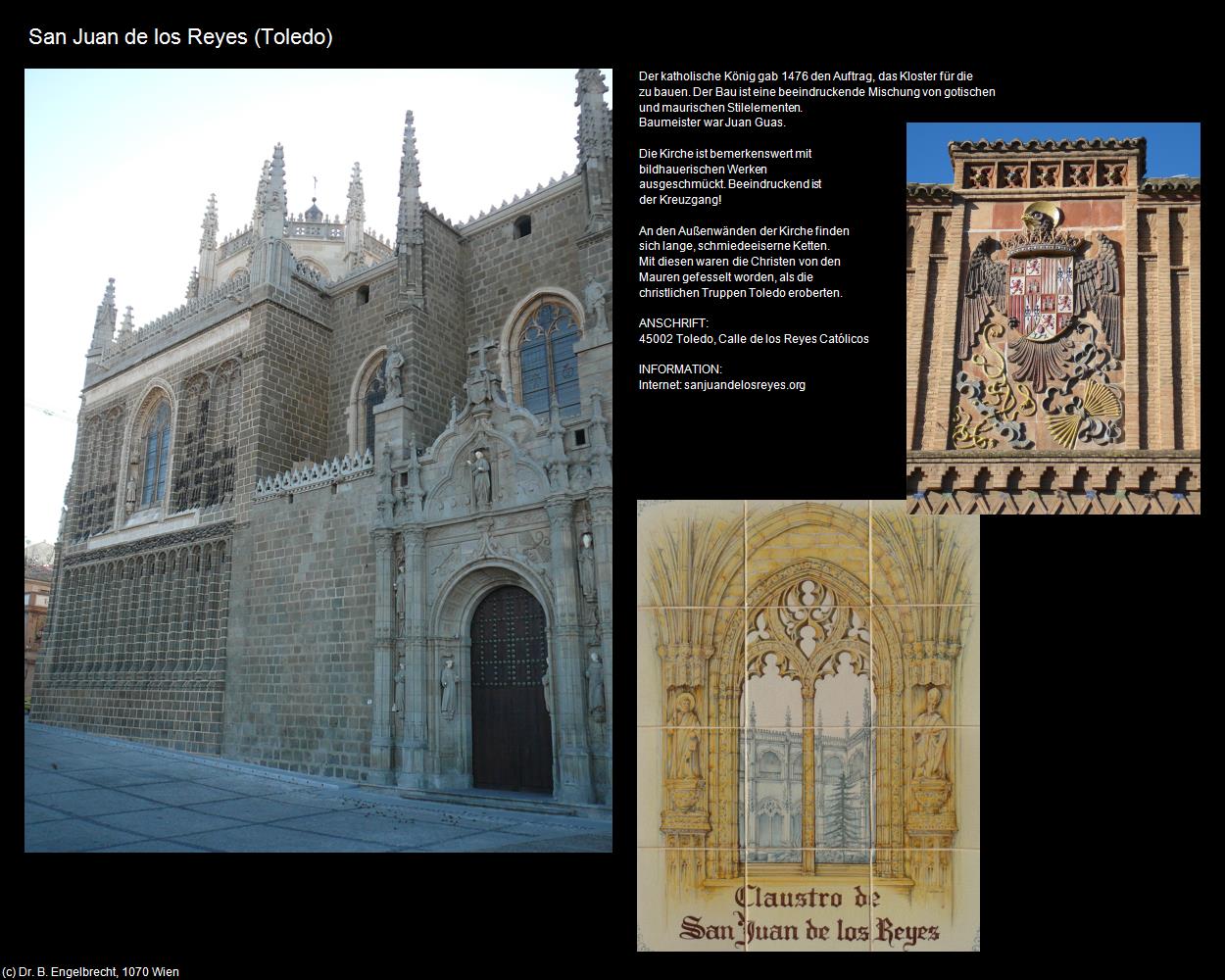 San Juan de los Reyes (Toledo (ESP-CM) ) in Kulturatlas-SPANIEN-MITTE