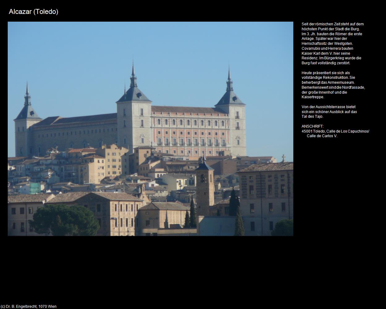 Alcazar (Toledo (ESP-CM) ) in Kulturatlas-SPANIEN-MITTE