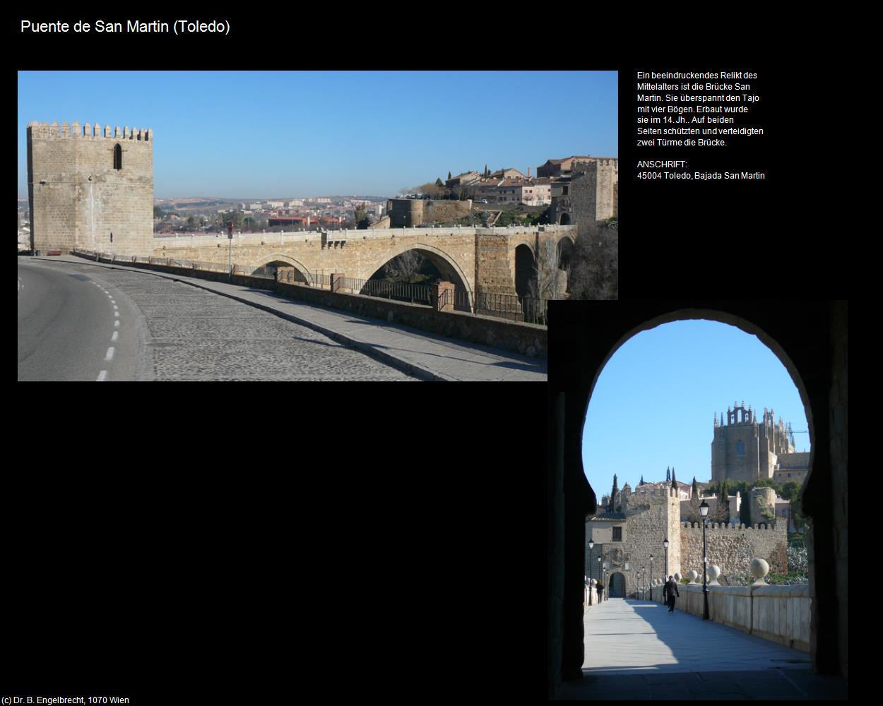 Puente de San Martin (Toledo (ESP-CM) ) in Kulturatlas-SPANIEN-MITTE