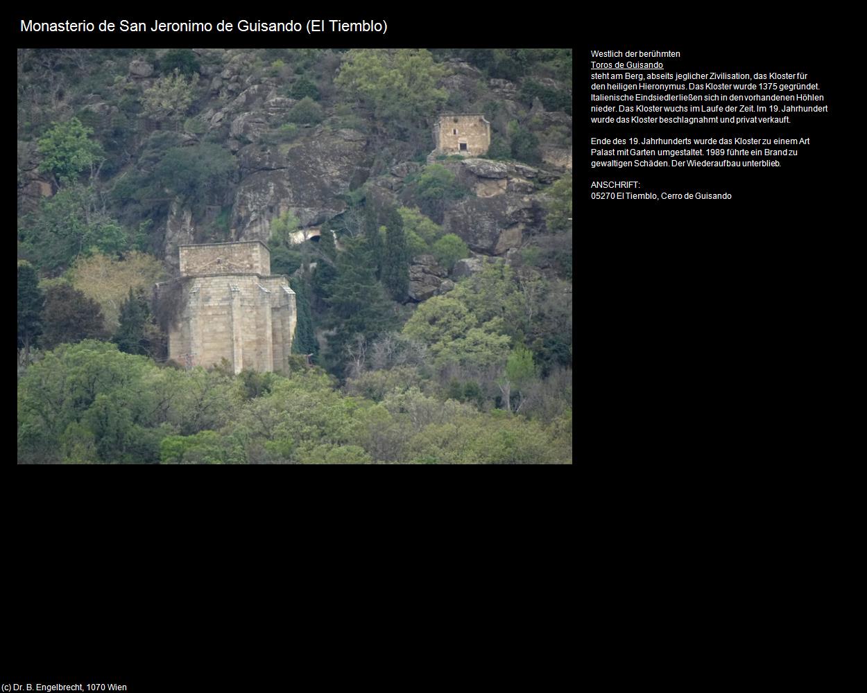 Monasterio de San Jeronimo de Guisando (El Tiemblo (ESP-CL)) in Kulturatlas-SPANIEN-MITTE(c)B.Engelbrecht