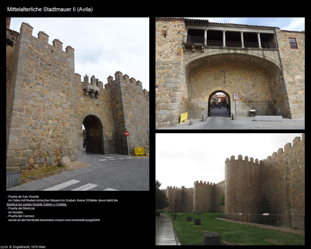 Mittelalterliche Stadtmauer II (Avila (ESP-CL)) in Kulturatlas-SPANIEN-MITTE(c)B.Engelbrecht