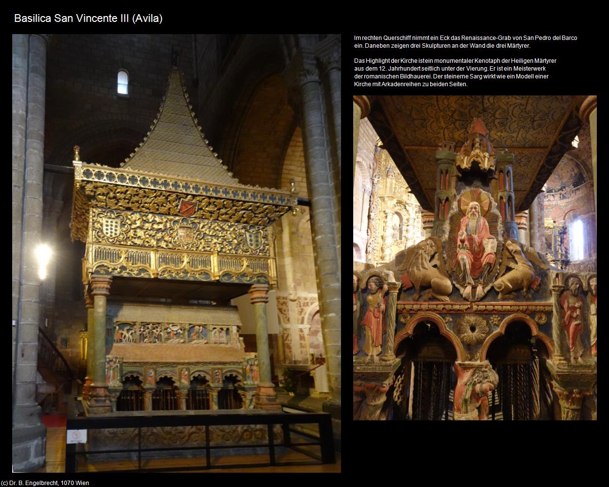 Basilica San Vincente III (Avila (ESP-CL)) in Kulturatlas-SPANIEN-MITTE