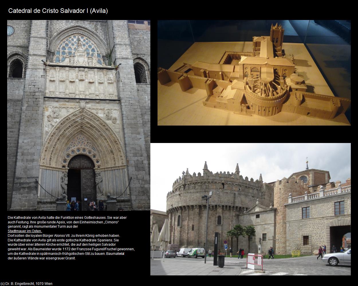 Catedral de Cristo Salvador I (Avila (ESP-CL)) in Kulturatlas-SPANIEN-MITTE(c)B.Engelbrecht