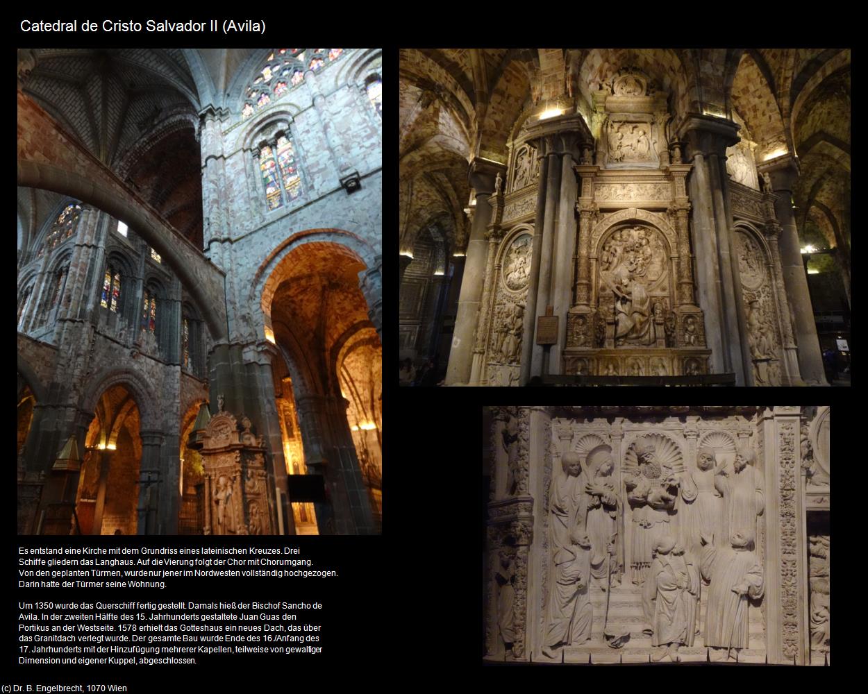 Catedral de Cristo Salvador II (Avila (ESP-CL)) in Kulturatlas-SPANIEN-MITTE