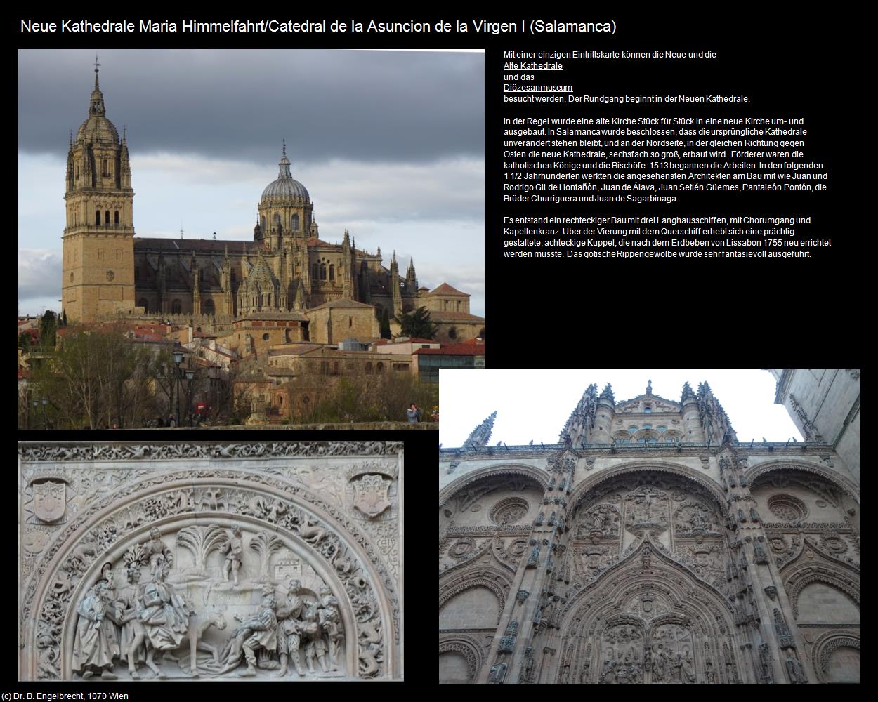 Neue Kathedrale Maria Himmelfahrt I (Salamanca (ESP-CL)) in Kulturatlas-SPANIEN-MITTE(c)B.Engelbrecht