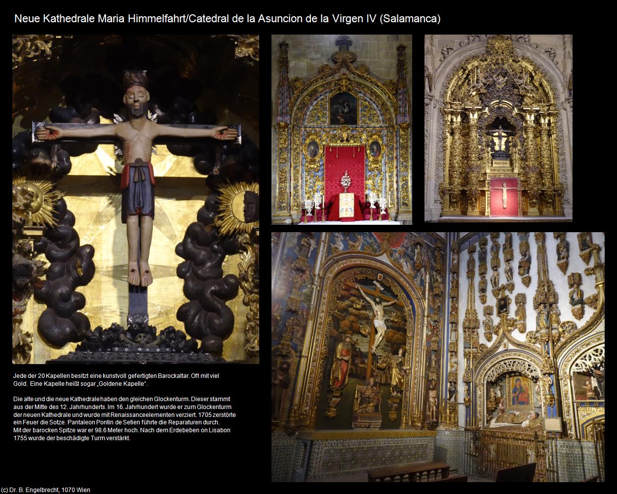 Neue Kathedrale Maria Himmelfahrt IV (Salamanca (ESP-CL)) in Kulturatlas-SPANIEN-MITTE