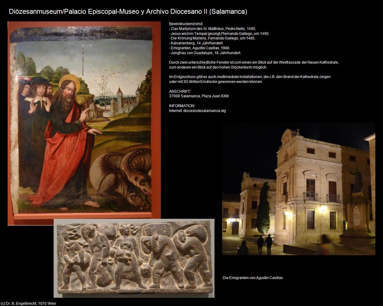 Diözesanmuseum/Palacio Episcopal II (Salamanca (ESP-CL)) in Kulturatlas-SPANIEN-MITTE