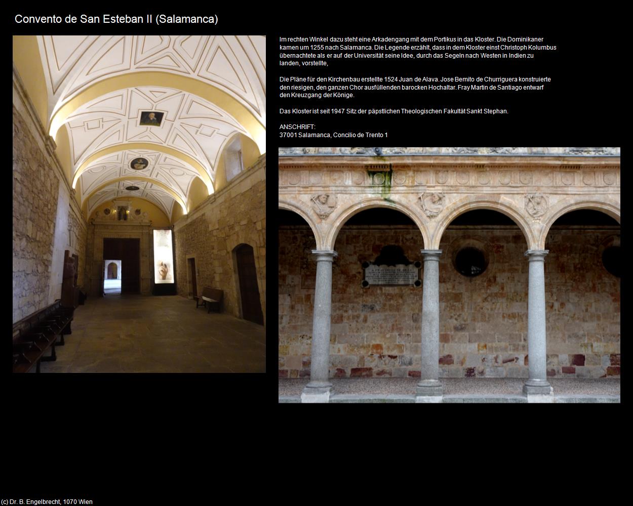 Convento de San Esteban II (Salamanca (ESP-CL)) in Kulturatlas-SPANIEN-MITTE