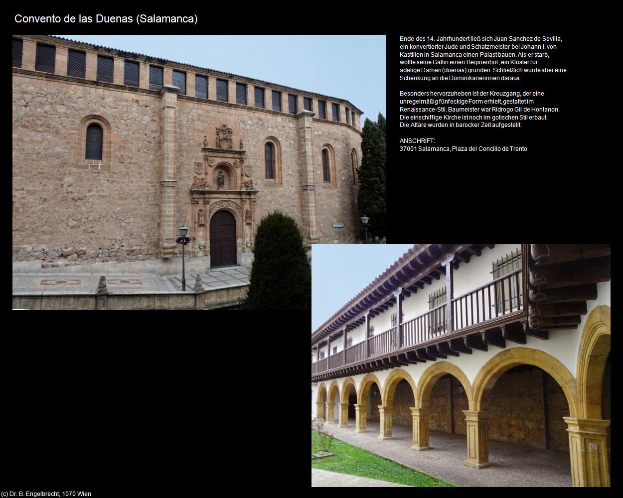 Convento de las Duenas (Salamanca (ESP-CL)) in Kulturatlas-SPANIEN-MITTE