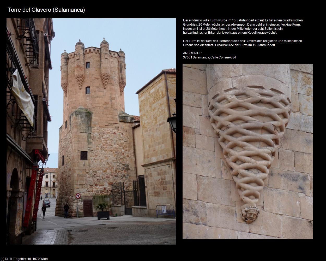 Torre del Clavero (Salamanca (ESP-CL)) in Kulturatlas-SPANIEN-MITTE