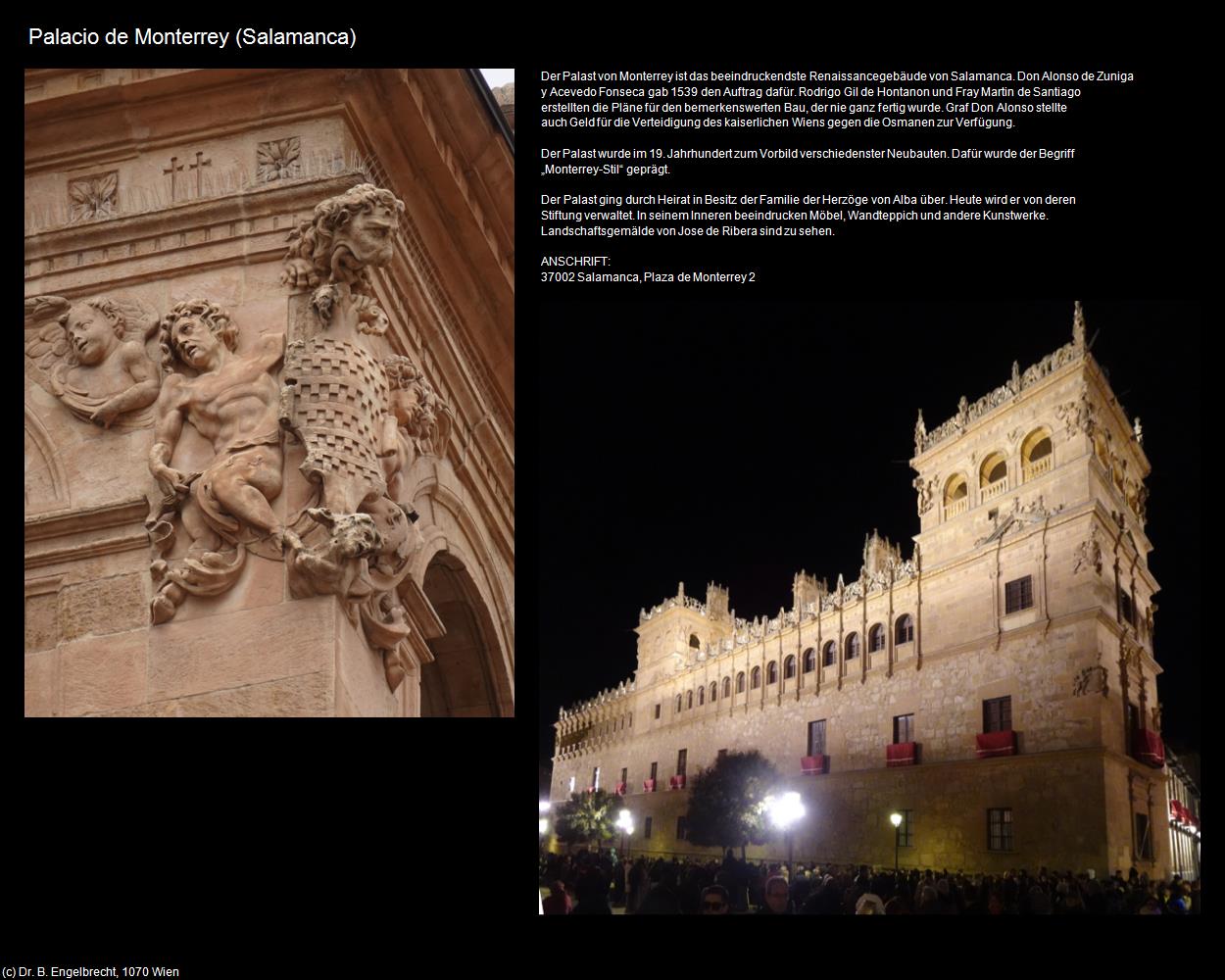 Palacio de Monterrey (Salamanca (ESP-CL)) in Kulturatlas-SPANIEN-MITTE