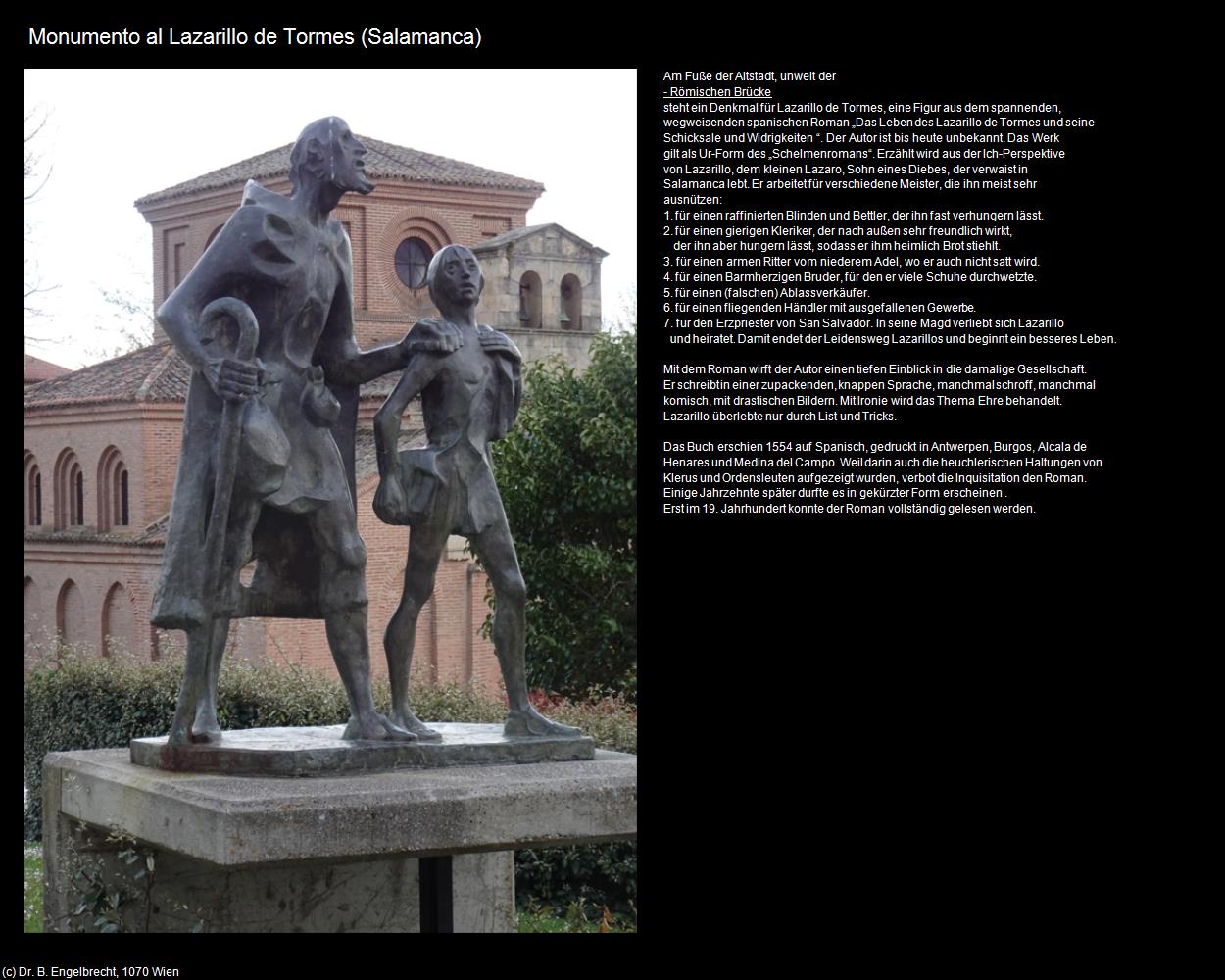 Monumento al Lazarillo de Tormes (Salamanca (ESP-CL)) in Kulturatlas-SPANIEN-MITTE(c)B.Engelbrecht