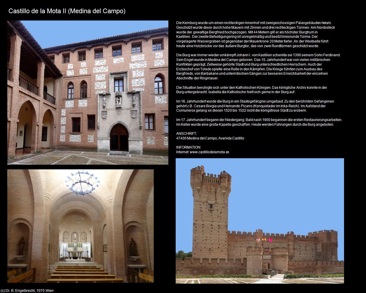 Castillo de la Mota II (Medina del Campo (ESP-CL)) in Kulturatlas-SPANIEN-MITTE