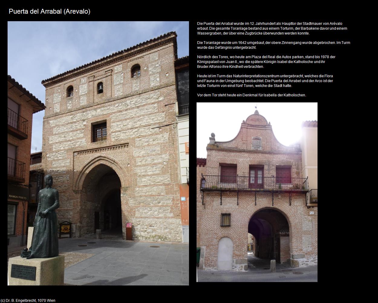 Puerta del Arrabal (Arevalo (ESP-CL)) in Kulturatlas-SPANIEN-MITTE