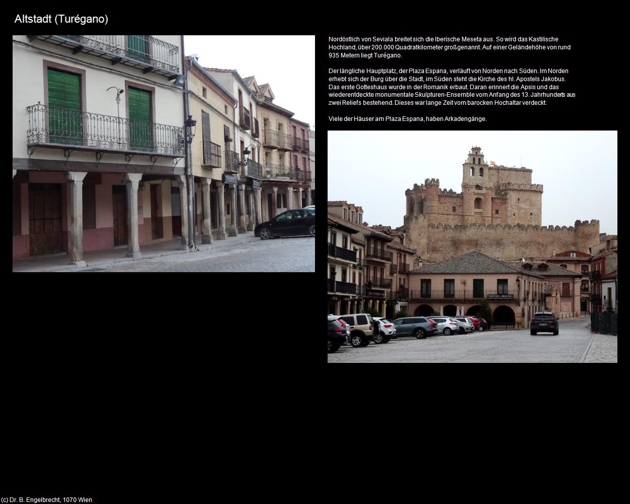 Altstadt (Turégano (ESP-CL)) in Kulturatlas-SPANIEN-MITTE