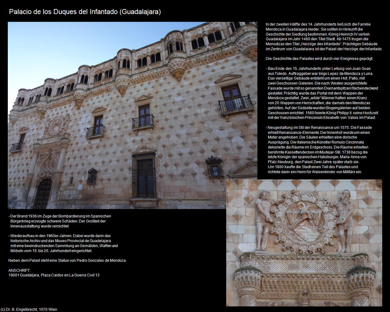 Palacio de los Duques del Infantado (Guadalajara (ESP-CM)) in Kulturatlas-SPANIEN-MITTE