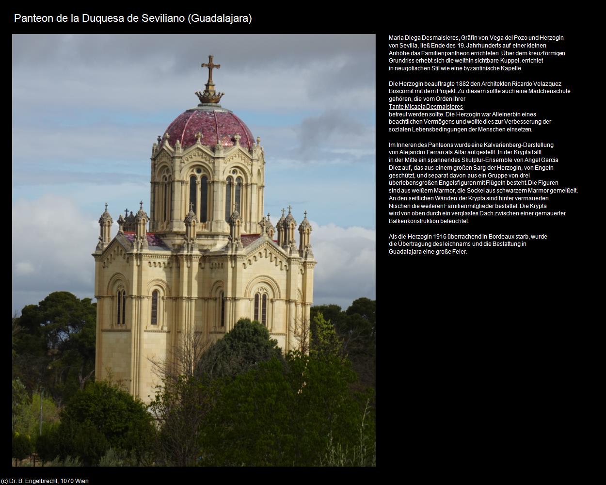 Panteon de la Duquesa de Seviliano (Guadalajara (ESP-CM)) in Kulturatlas-SPANIEN-MITTE(c)B.Engelbrecht