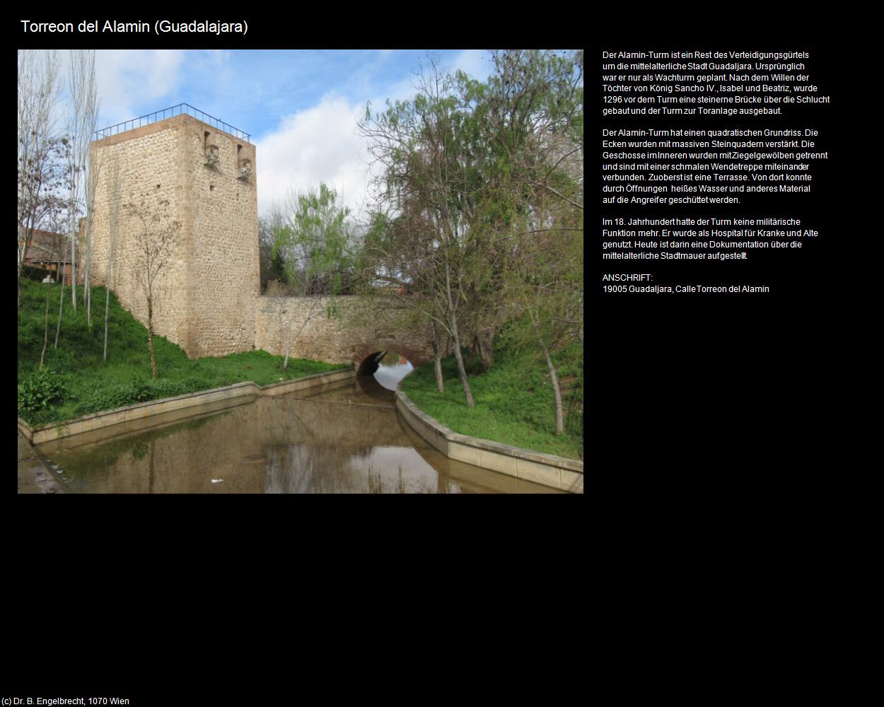 Torreon del Alamin (Guadalajara (ESP-CM)) in Kulturatlas-SPANIEN-MITTE