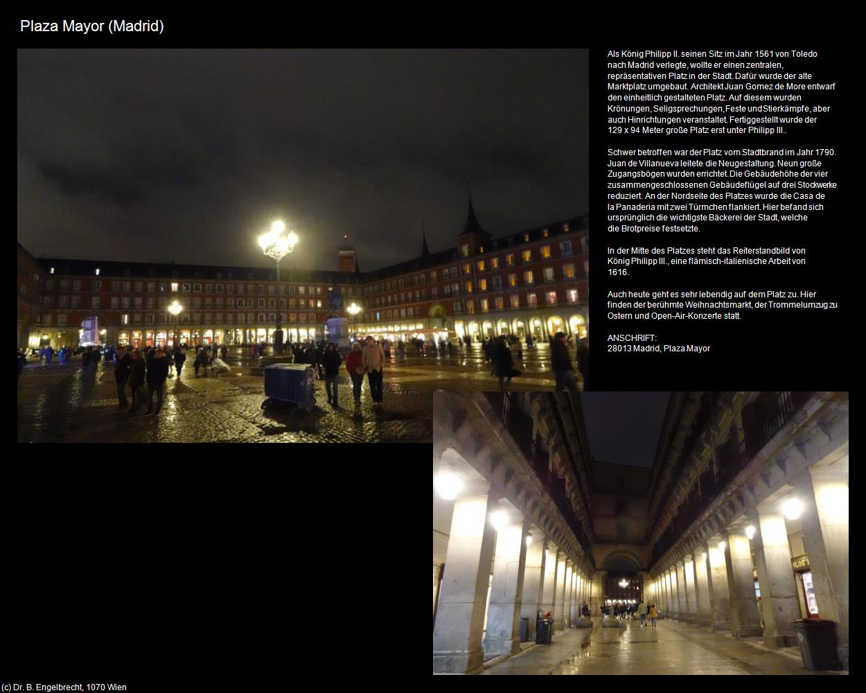 Plaza Mayor (Madrid (ESP-MA)) in Kulturatlas-SPANIEN-MITTE