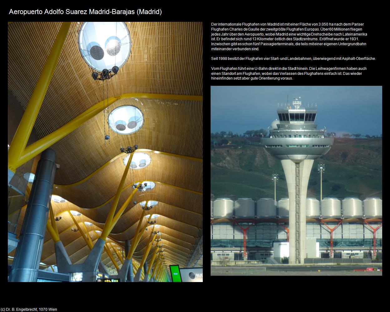 Aeropuerto Adolfo Suarez Madrid-Barajas (Madrid (ESP-MA)) in Kulturatlas-SPANIEN-MITTE