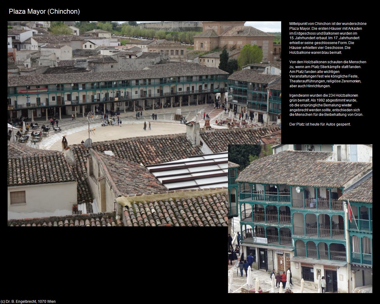 Plaza Mayor (Chinchon (ESP-CM) ) in Kulturatlas-SPANIEN-MITTE