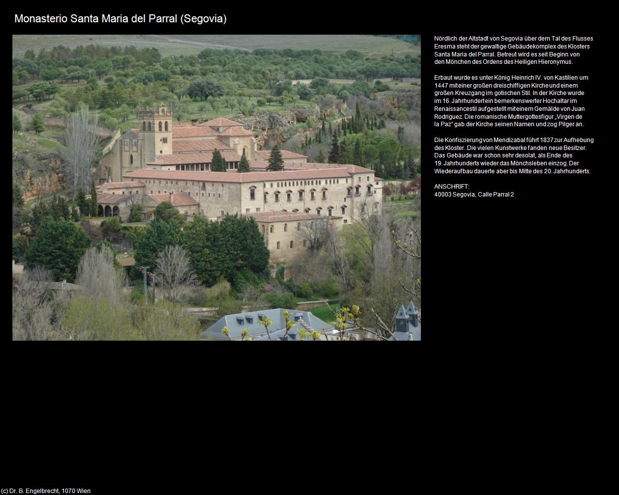 Monasterio Santa Maria del Parral (Segovia (ESP-CL)) in Kulturatlas-SPANIEN-MITTE