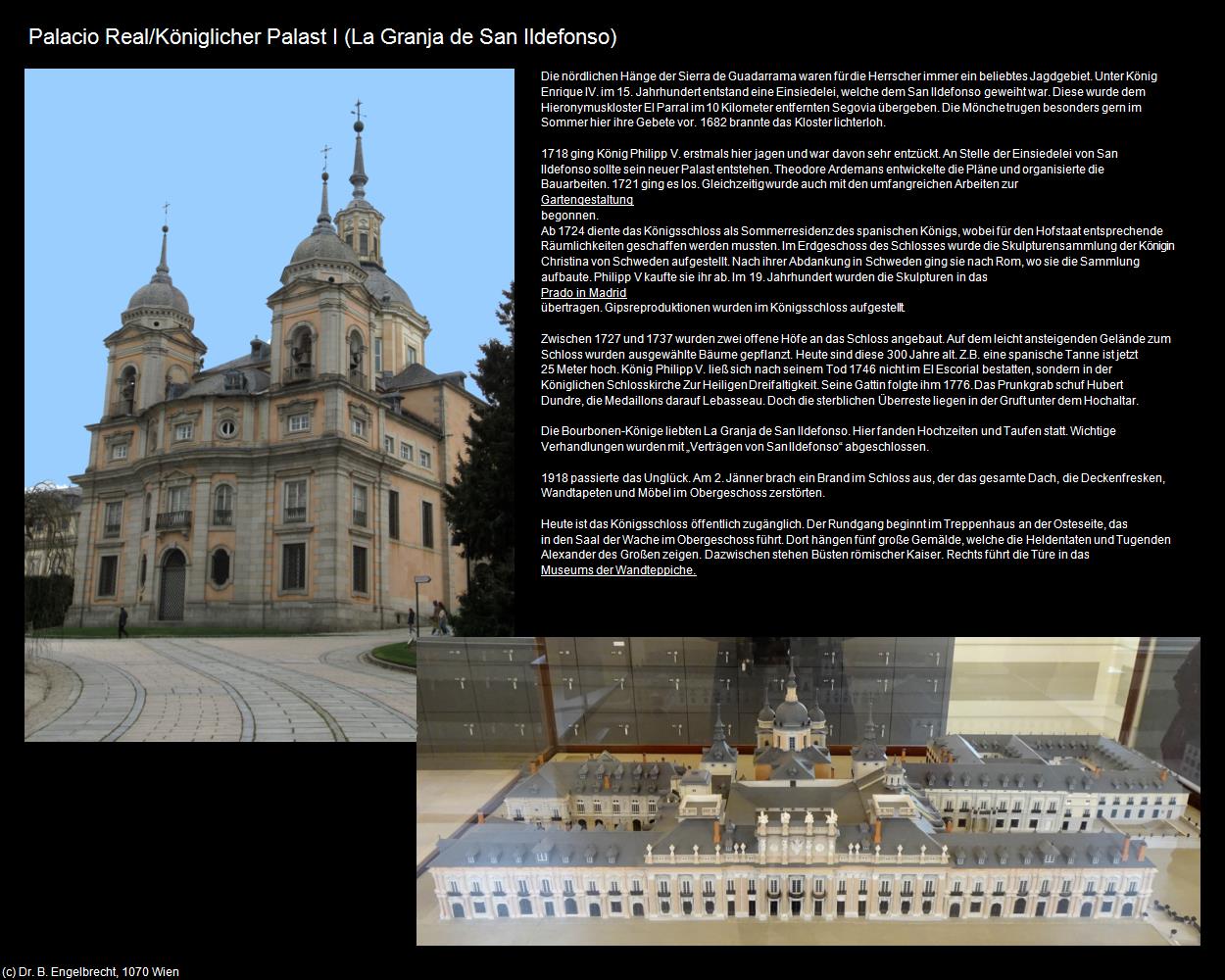 Palacio Real I (La Granja de San Ildefonso (ESP-CL)) in Kulturatlas-SPANIEN-MITTE(c)B.Engelbrecht