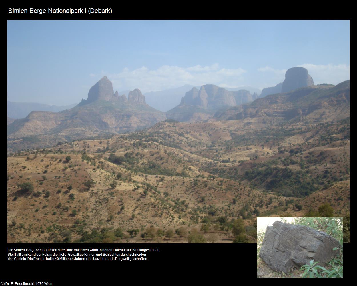 Simien-Berge-Nationalpark I (Debark) in Äthiopien