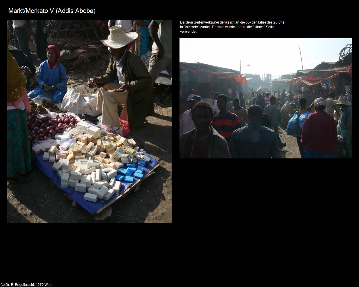 Markt/Merkato V (Addis Abeba) in Äthiopien