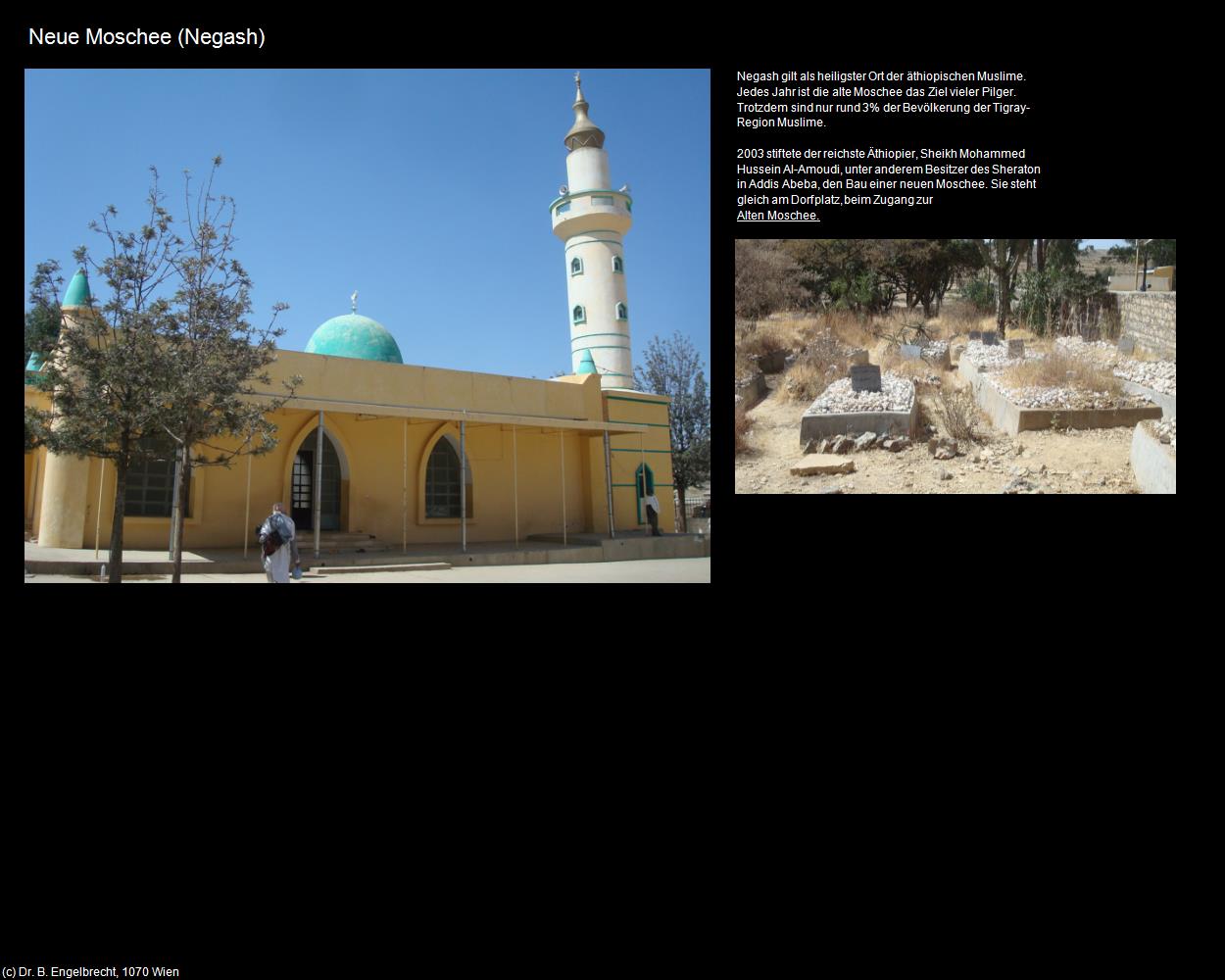 Neue Moschee  (Negash) in Äthiopien(c)B.Engelbrecht