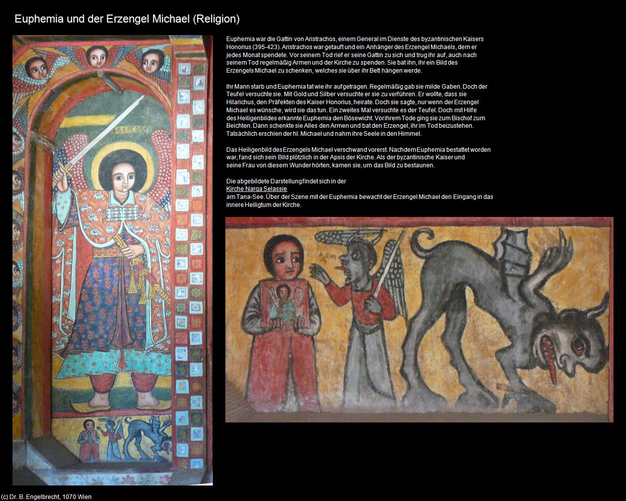 Euphemia und der Erzengel Michael  (+Religion) in Äthiopien(c)B.Engelbrecht