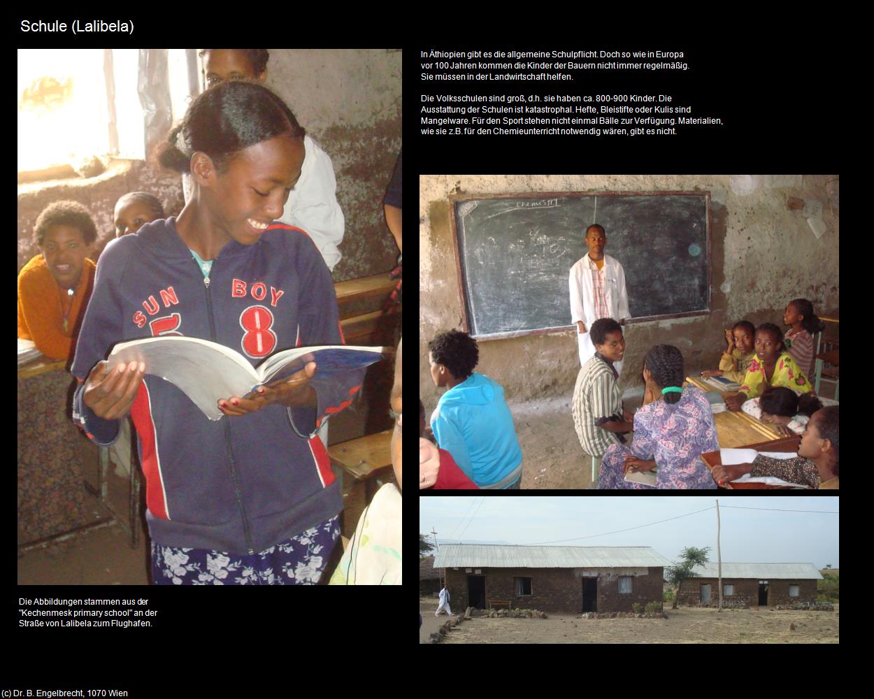 Schule (Lalibela) in Äthiopien